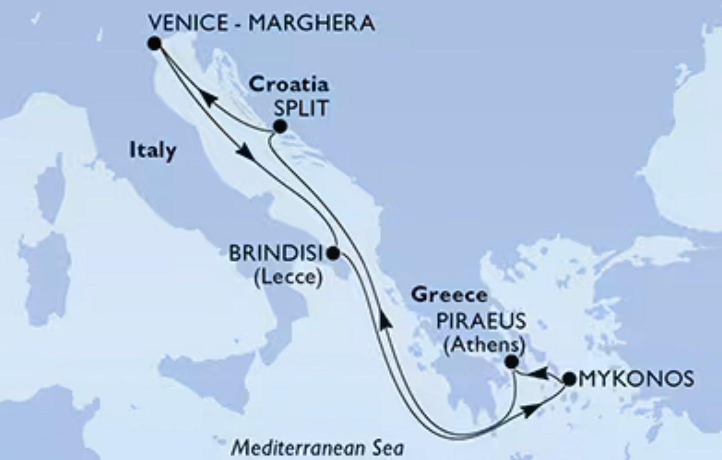 MSC ARMONIA | MSC CRUISES - Italia, Grecia, Croacia