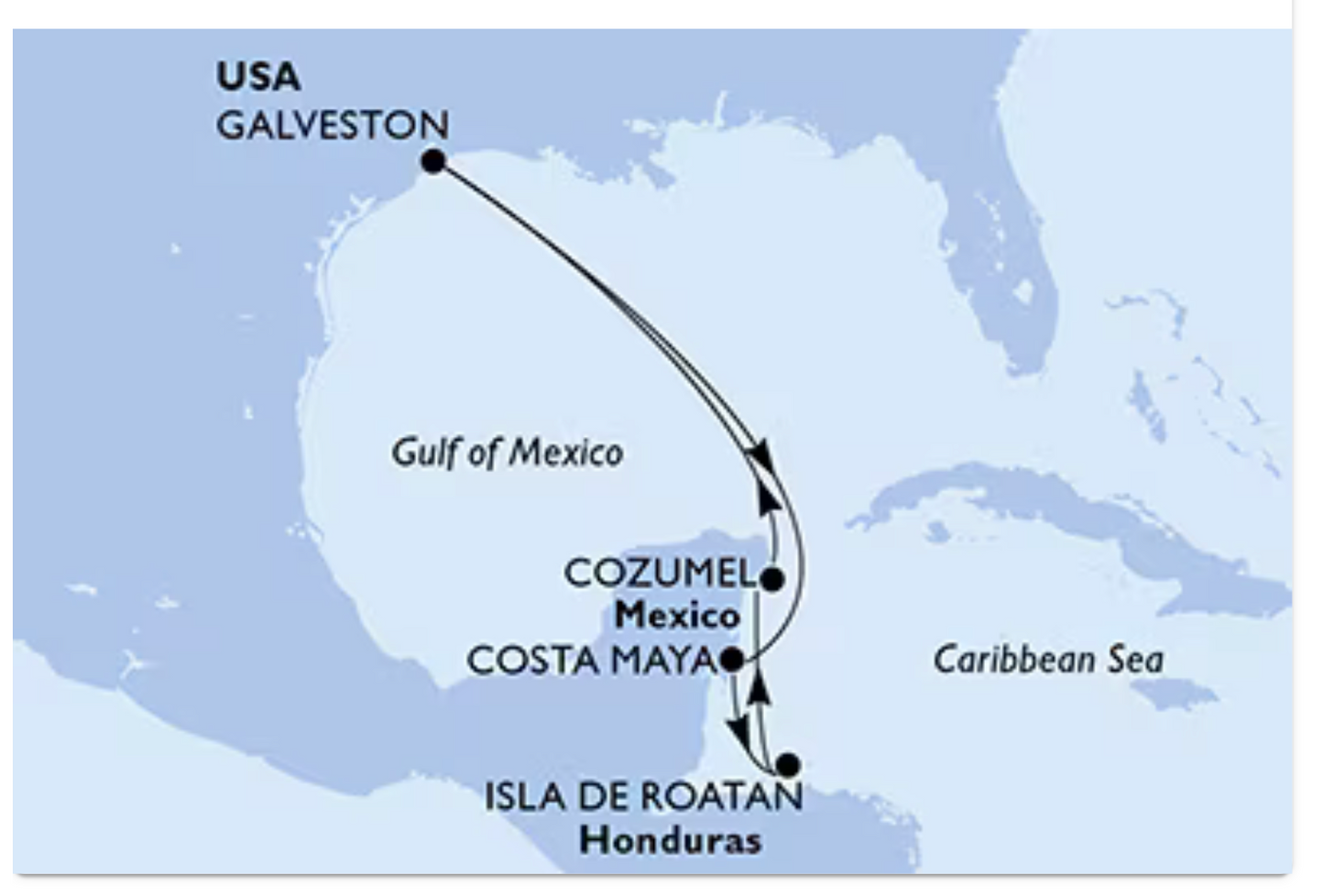 MSC SEASCAPE | MSC CRUISES -  Costa Maya, Roatán, Cozumel
